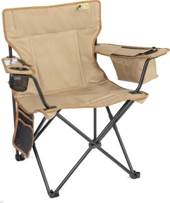 Funky Chairs Katlanır Kolçaklı Toprak Yetişkin Kamp Sandalyesi