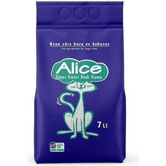 Alice Topaklanan Kalın Taneli Bentonit Kedi Kumu 7 lt