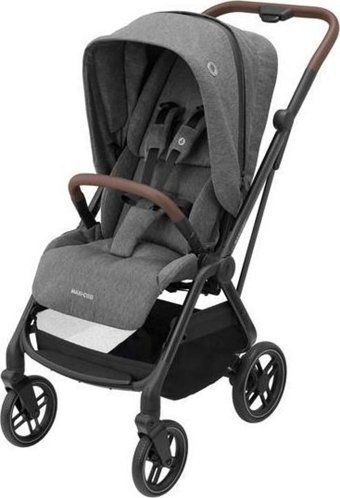 Maxi-Cosi Leona² Çift Yönlü Katlanabilir Tek Elle Kapanan 360 Derece Dönen Tam Yatar Kabin Tipi Travel Sistem Bebek Arabası Gri
