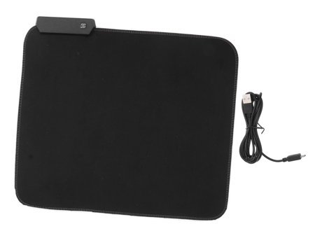 Operitacx Su Geçirmez RGB 30x25 cm Gaming Mousepad Siyah