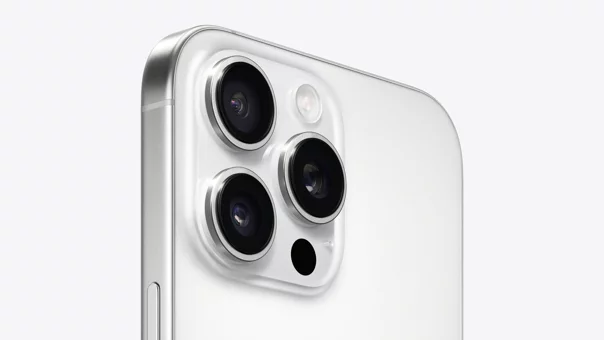 Apple iPhone 16 Pro Max 256 GB Hafıza 8 GB Ram 6.9 inç 48 MP Çift Hatlı OLED Ekran iOS Akıllı Cep Telefonu Beyaz Titanyum