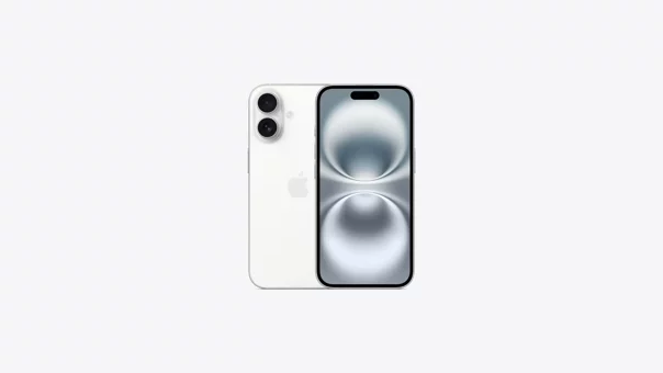 Apple iPhone 16 Plus 128 GB Hafıza 8 GB Ram 6.7 inç 48 MP Çift Hatlı OLED Ekran iOS Akıllı Cep Telefonu Beyaz
