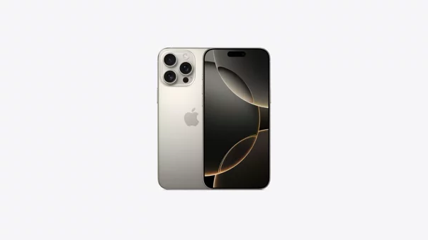 Apple iPhone 16 Pro Max 256 GB Hafıza 8 GB Ram 6.9 inç 48 MP Çift Hatlı OLED Ekran iOS Akıllı Cep Telefonu Natürel Titanyum