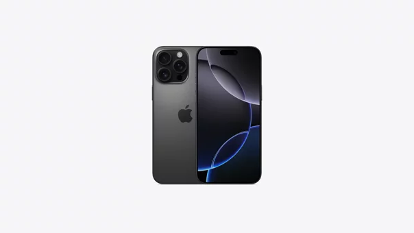Apple iPhone 16 Pro Max 256 GB Hafıza 8 GB Ram 6.9 inç 48 MP Çift Hatlı OLED Ekran iOS Akıllı Cep Telefonu Siyah Titanyum