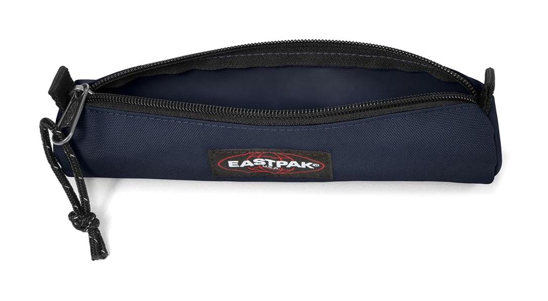 Eastpak Round Single Lacivert Düz Bez Tek Gözlü Oval Cüzdan Kalemlik