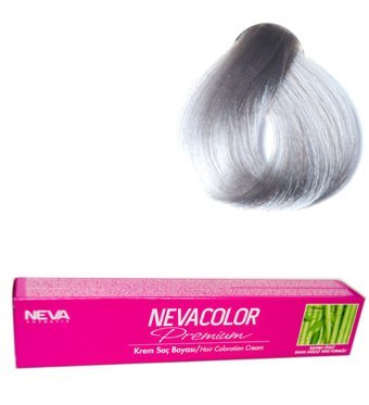 Nevacolor 9.01 Gümüş Krem Saç Boyası 4x50 gr