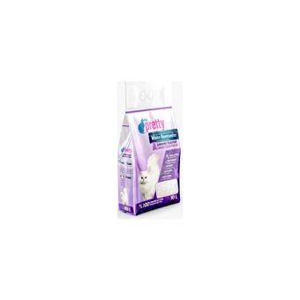 Pet Pretty Alovera Lavanta Pudra Sabun Kokulu Topaklanan İnce Taneli Bentonit Kedi Kumu 4x10 lt