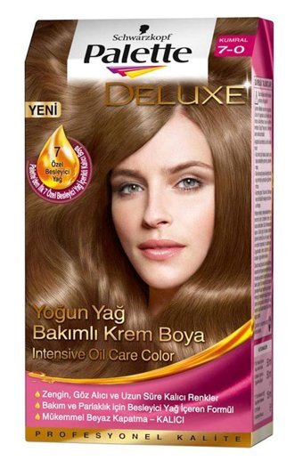 Palette Deluxe 7-0 Kumral Krem Saç Boyası 50 ml