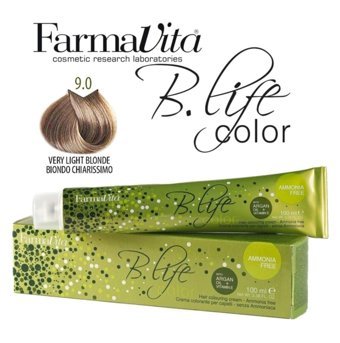 Farmavita B.Life 9.0 Sarı Amonyaksız Krem Saç Boyası 100 ml