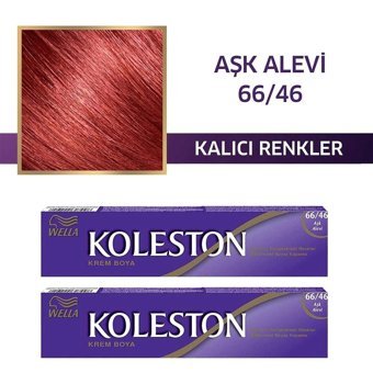 Wella Koleston Single 66-46 Aşk Alevi Krem Saç Boyası 2x50 ml