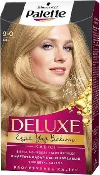 Palette Deluxe 9-0 Sarı Krem Saç Boyası 24x50 ml
