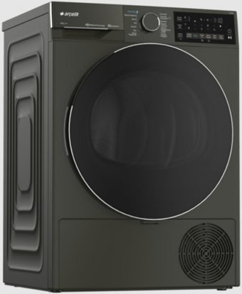 Arçelik 1010 Kmıg 10 kg Çamaşır Kurutma Makinesi Siyah