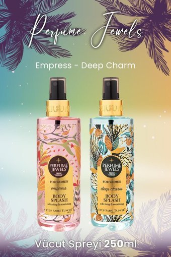 Eyüp Sabri Tuncer Splash Empress & Deep Charm Çiçeksi Kadın Vücut Spreyi 2x250 ml