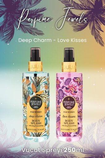 Eyüp Sabri Tuncer Deep Charm & Love Kisses Çiçeksi Kadın Vücut Spreyi 2x250 ml