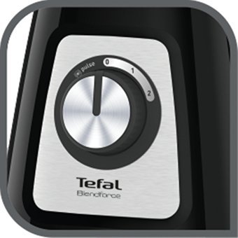 Tefal Blendforce 1750 ml Plastik Hazneli Buz Kırıcılı 4 Bıçaklı Tekli Sürahili Blender Siyah