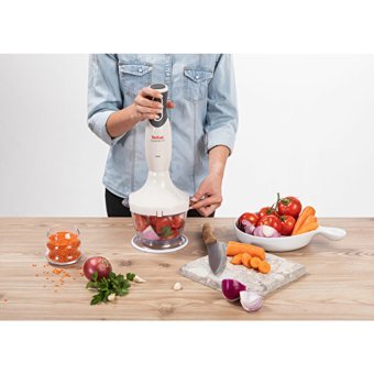 Tefal Optiblend 1000 ml Plastik Hazneli Buz Kırıcılı Çift Bıçaklı 3'lü Blender Seti Gri