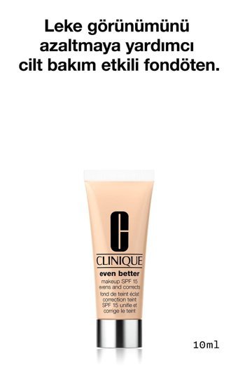 Clinique Cn28 Ivory Su Bazlı Güneş Koruyuculu Likit Serum Fondöten 10 ml