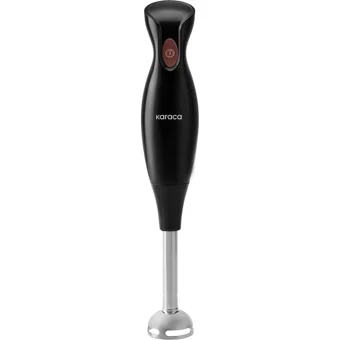 Karaca Pro- 750 ml Plastik Hazneli Turbolu 3'lü Blender Seti Siyah