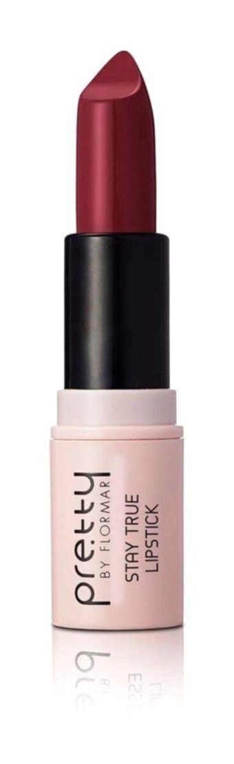 Pretty Beauty 17 Bordeaux Mat Krem Lipstick Ruj