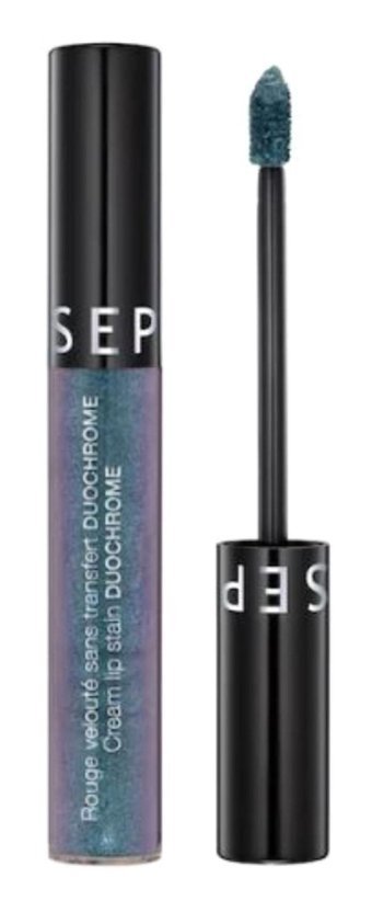 Sephora Duo Chrome 126 Weirdo Indigo Kalıcı Mat Likit Fırçalı Ruj