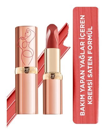 L’Oréal Paris Color Riche Les Nus 176 Nu Irrevent Parlak Krem Lipstick Ruj
