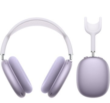 AirPods Max MGYM3TU/A Lightning 3 Mikrofonlu 5.0 Silikonsuz Gürültü Önleyici Kablosuz Kulak Üstü Bluetooth Kulaklık Mor