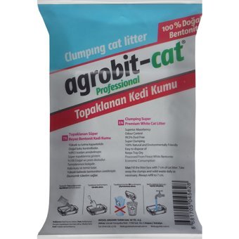 Agrobit Cat Marsilya Sabunu Kokulu Topaklanan İnce Taneli Bentonit Kedi Kumu 10 lt