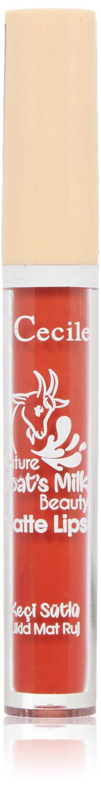 Cecile Nature Goat'S Milk Beauty 7 Mat Likit Fırçalı Ruj