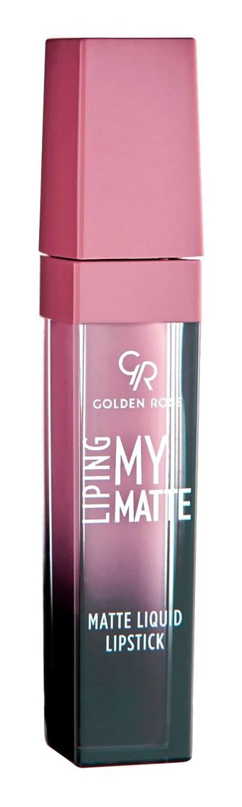 Golden Rose Liping 6 Mat Likit Fırçalı Ruj