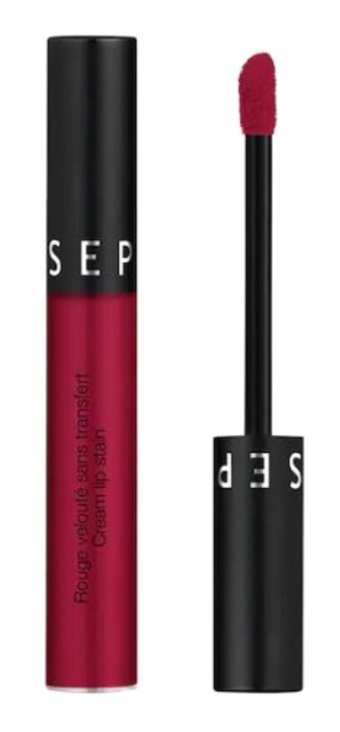 Sephora Cream Lip Stain 94 Cherry Moon Kalıcı Mat Likit Fırçalı Ruj