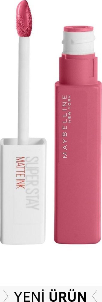 Maybelline New York Super Stay 125 İnspirer Mat Likit Fırçalı Ruj