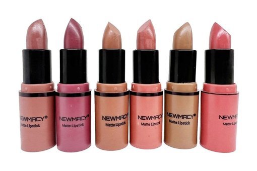 Newmacy 6 Mat Krem Lipstick Ruj 6'Lı Ruj Seti