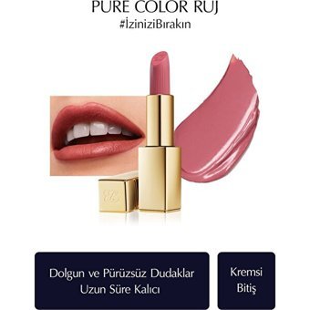 Estée Lauder Pure Color Creme 410 Dynamic Saten Krem Lipstick Ruj