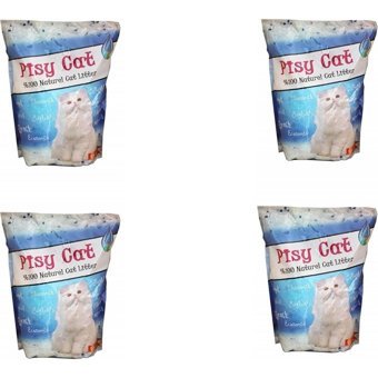 Pisy Cat Kalın Taneli Kristal Kedi Kumu 4x3.6 lt