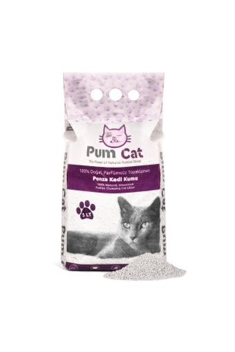Pumice World Topaklanan İnce Taneli Bentonit Kedi Kumu 5 lt