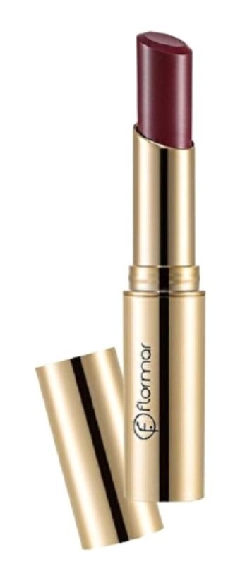 Flormar Deluxe Cashmere Dc27 Chic Aubergine Parlak Krem Lipstick Ruj