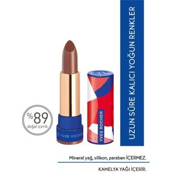 Yves Rocher Ultra Besleyici 4 Bej Pembe Kalıcı Saten Krem Lipstick Ruj