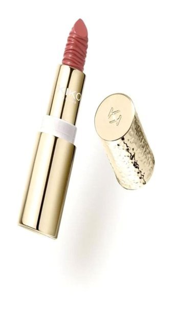 Kiko Milano Gold Reflections Gleam & Care 2 Rose Parlak Krem Lipstick Ruj
