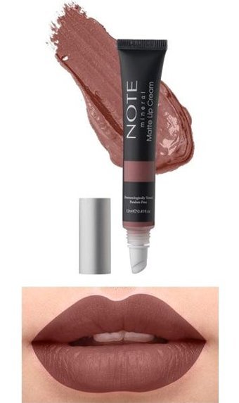 Note Mineral Matte Lip Cream 2 Nude Love Mat Likit Tüp Ruj