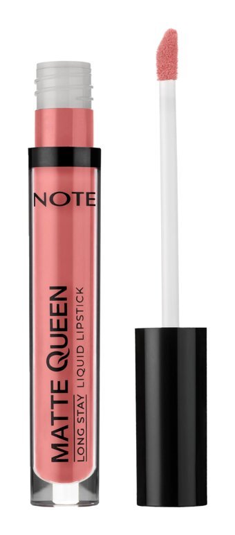 Note Matte Queen 6 Noble Rose Nude Kalıcı Mat Likit Fırçalı Ruj