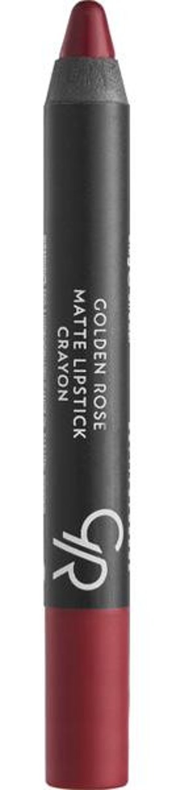 Golden Rose Matte Crayon 20 Burgundry Mat Krem Kalem Ruj