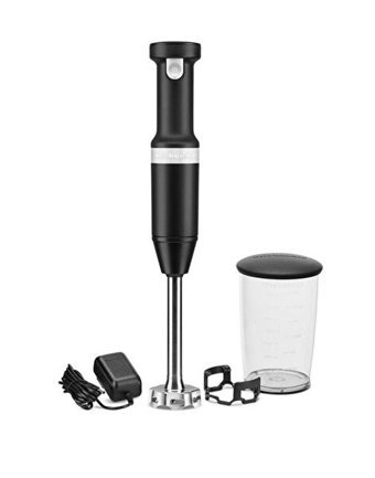 Kitchenaid 500 ml Tekli Mini El Blender Siyah