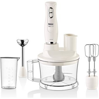 Fakir SMS-1017 1500 ml Plastik Hazneli Çift Bıçaklı 3'lü Blender Seti Beyaz
