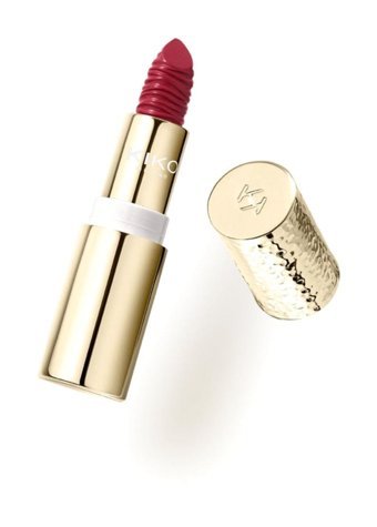 Kiko Milano Gold Reflections Gleam & Care 8 Cherry Parlak Krem Lipstick Ruj