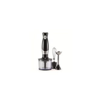 Beko BKK 3050 700 ml Plastik Hazneli Turbolu Çift Bıçaklı 3'lü Blender Seti Siyah