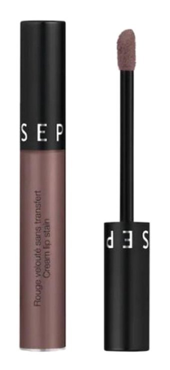 Sephora Cream Lip Stain 44 Purple Kalıcı Mat Likit Fırçalı Ruj