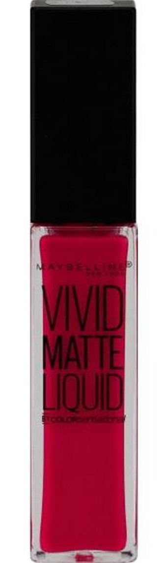 Maybelline New York Color Sensational Vivid Matte 30 Fuchsia Mat Likit Fırçalı Ruj
