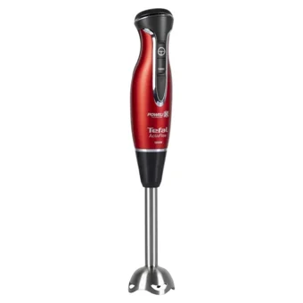 Tefal Powelix Activflow Baby Food 1000 ml Plastik Hazneli Turbolu 4 Bıçaklı 4'lü Blender Seti Kırmızı
