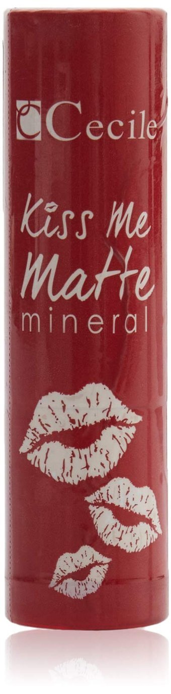 Cecile Kiss Me 307 Mat Krem Lipstick Ruj