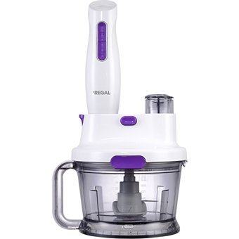 Regal Multi 1500 ml Plastik Hazneli Turbolu 4'lü Blender Seti Mor